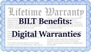 BILT digital warranties