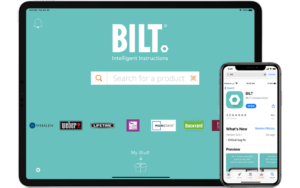 BILT app running on iOS devices