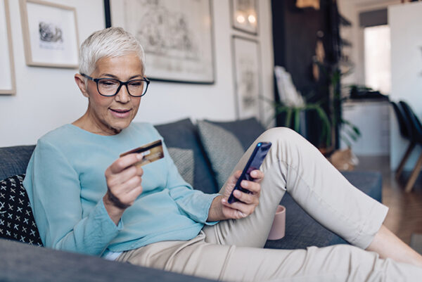 iPhones spur ease of online shopping among all ages.