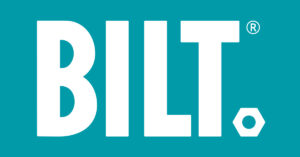 BILT Incorporated social media logo on a blue background