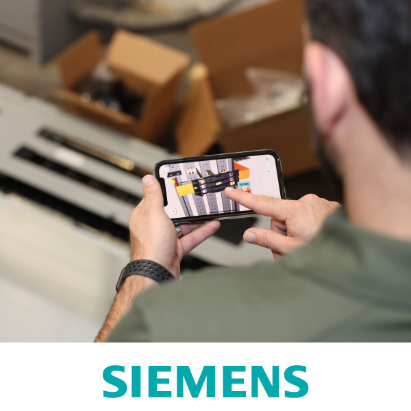 Siemens P5 Panel on iphone with logo